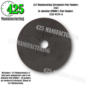 Replaces OEM P/N: 3216 9339 14 Gasket   T45 Drill Steel Style Budget $$$ From Conveyor Belting Material  425 P/N 3367-2